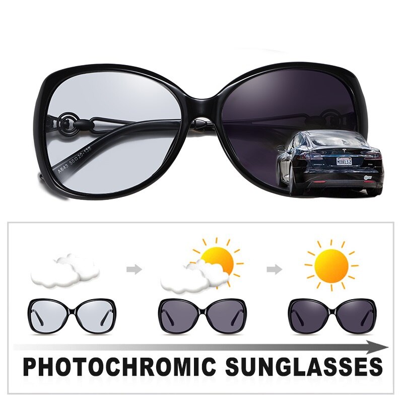 2020 Photochromic Polarized Lady Sunglasses  ..